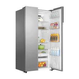 Haier 630 Litres Frost Free Side by Side Refrigerator with Magic Cooling Technology (HRS-682SS, Shiny Steel) image 5