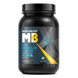 MuscleBlaze 100% Micellar Casein,  2.2 lb  Chocolate -picture-14