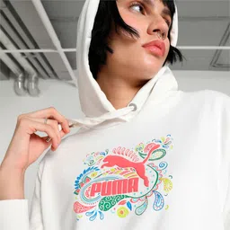 puma Classics Women's Crop Hoodie image 3