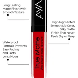 AYA Set Of 3 Waterproof Liquid Eyeliner & Liquid Lipstick 16 ml image 3