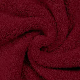 Signature Maroon Cotton Bath Towels image 3