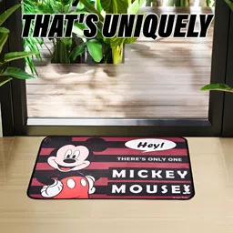 Kuber Industries Pack of 2 Disney Printed Door Mats image 4