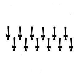 Comet Busters 12 Pcs Black Reusable Solid Bindi-picture-0