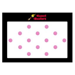 Comet Busters 14 Pcs Reusable Bindis - Pink-picture-45
