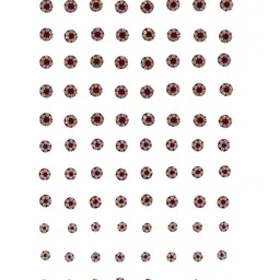 VAMA Premium Velvet Kumkum Sticker Stone-Studded Bindi Booklet- Multicoloured image 3