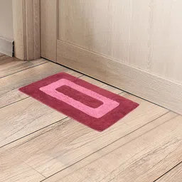 Black gold Maroon Double Shaded Cotton Heavy Duty Entrance Rug Shoes Scraper Doormat-picture-21