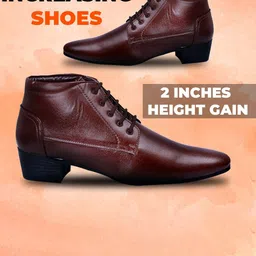 Bxxy Men Elevator Textured Derby Boot image 4