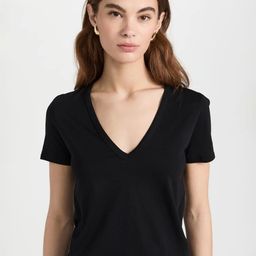 COLOR CAPITAL V-Neck Short Sleeves Top-picture-44