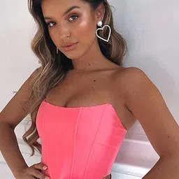 LULU & SKY Strapless Crop Tube Top-picture-23