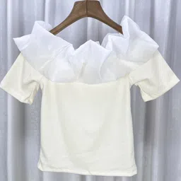 StyleCast Girls Solid Off-Shoulder Bardot Top-picture-35