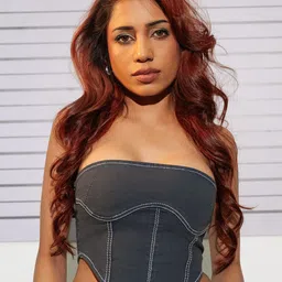 FREAKINS Strapless Corset Crop Top-picture-18