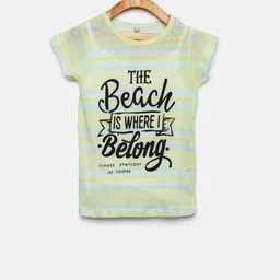 Lee Cooper Girls White Printed Pure Cotton Top-picture-14