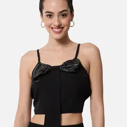 BAESD Shoulder Straps Crop Top-image-18