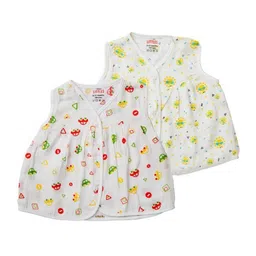BAESD Kids Pack Of 2 Jabla Yoke Frock-Front Open Top-picture-18