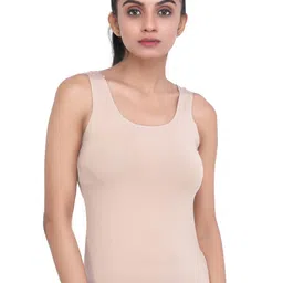 laasa  sports LAASA SPORTS Beige Gym Tank Top-picture-39
