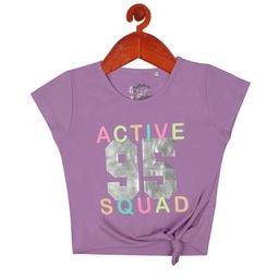 Tiny Girl Purple Print Top-picture-19