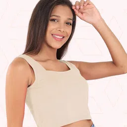 Designer Bugs Square Neck Crop Top-picture-29