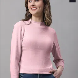 FBAR Pack Of 2 High Neck Fitted Crop Cotton Top-picture-15