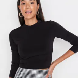 Trendyol Round Neck Crop Top image 1