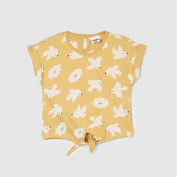 max Girls Conversational Printed Extended Sleeves Cotton Top-picture-15