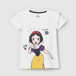 max Girls Disney Princess Printed Pure Cotton Top-picture-26