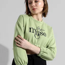 Campus Sutra Typography Printed Cotton Crop Top-picture-36