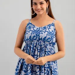 TRENDSWILL Floral Printed Empire Top-picture-19