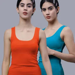 FBAR Pack Of 2 Scoop Neck Cotton Tank Top-picture-30