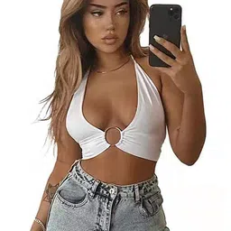 LULU & SKY Scoop Neck Bralette Crop Top-picture-10