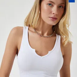 Happiness istanbul Pack Of 2 Cotton Tank Crop Top-picture-5