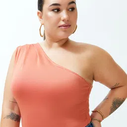 Trendyol One Shoulder Top image 4