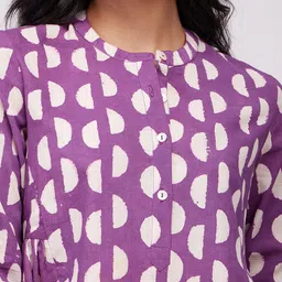 Pink Fort Print Cotton Top image 4