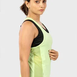 FUAARK Self Design Slim Fit Gym Tank Top image 4