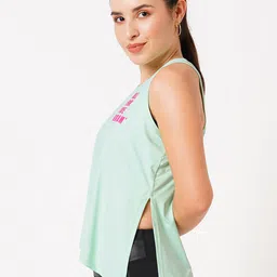 BODD ACTIVE Typography Printed Round Neck Tank Top image 2