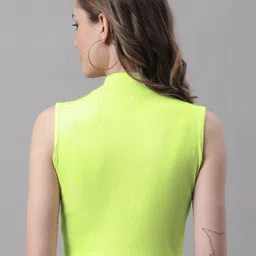 FBAR Pack Of 2 High Neck Cotton Fitted rop Top image 3