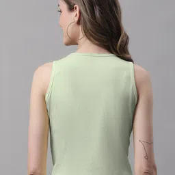 FBAR Pack Of 2 Round Neck Cotton Rib Tank Tops image 5