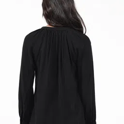 RAREISM Kella V-Neck Cuffed Sleeves Regular Top image 5