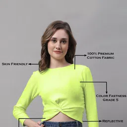 FBAR Pack Of 2 Cotton Twisted Crop Tops image 3