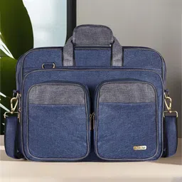 LOREM Men Textured Laptop Bag-picture-22