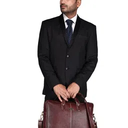 HAMMONDS FLYCATCHER Men Brown Leather Laptop Bag image 2