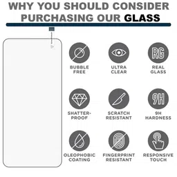 GlassVerse 9H Tempered Glass For Redmi Note 11 4G Smartphone(Pack Of 1)With Free Installation Kit. Full Screen Coverage. If Received Damaged-6.43 Inch image 5