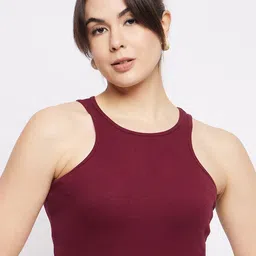 Mayra Round Sleeveless Crop Top-image-75