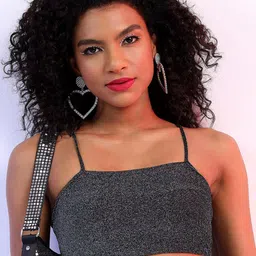 KETCH Shoulder Straps Party Bralette Crop Top-image-81