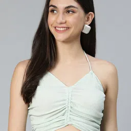 Oxolloxo Lime Green Bralette Crop Top-picture-21