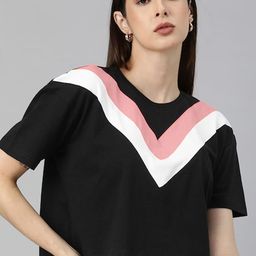 Dream Beauty Fashion Colourblocked Boxy Crop Top-picture-16