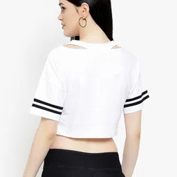 LE BOURGEOIS V-Neck Crop Top image 5