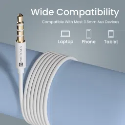 portronics White In Ear Wired Earphone image 5