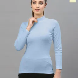 Friskers Pack of 2 High Neck Fitted Cotton Tops-picture-30