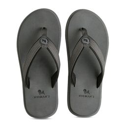 NEEMANS Unisex Grey Rubber Thong Flip-Flops-picture-42
