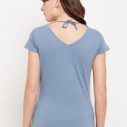 Duke Grey Floral Print Top image 5